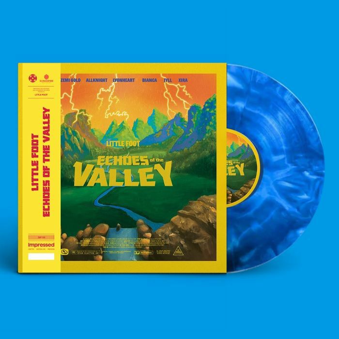 LITTLE FOOT - Echoes Of The Valley vinyl sleeve