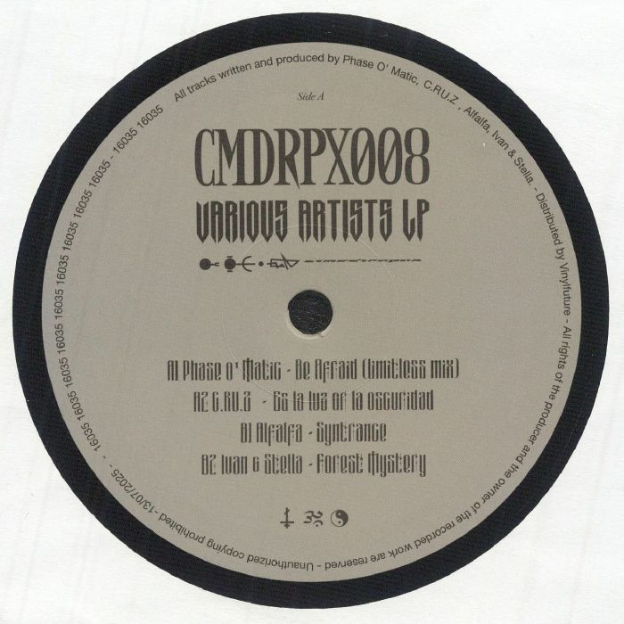 VARIOUS - CMDRPX 08 vinyl sleeve