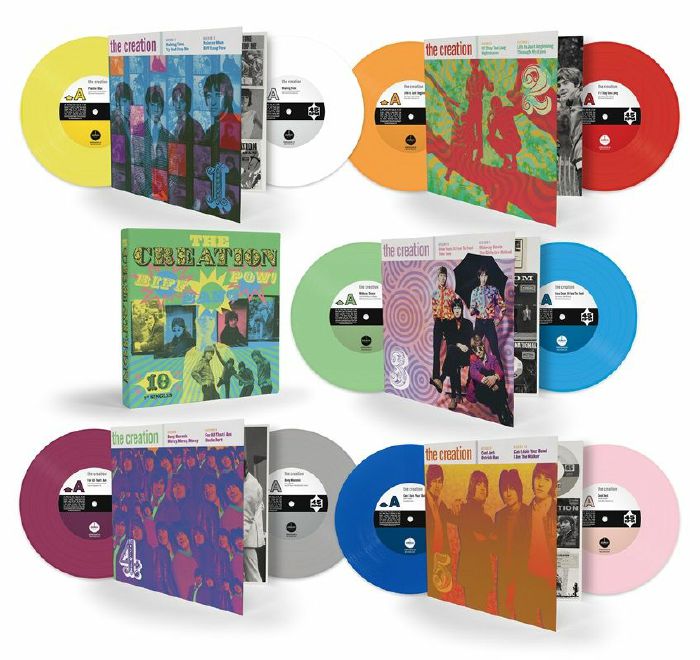 CREATION, The - Biff Bang Pow: The Singles vinyl sleeve