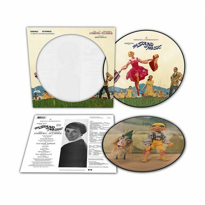 RODGERS, Richard/OSCAR HAMMERSTEIN/VARIOUS - The Sound Of Music (Soundtrack) (60th Anniversary Edition) vinyl sleeve