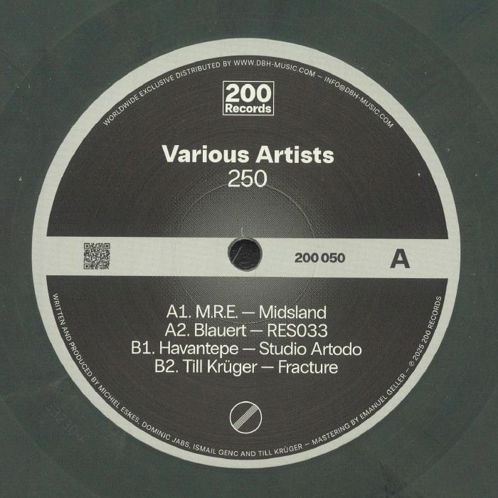 MRE/BLAUERT/HAVANTEPE/TILL KRUGER - 250 vinyl sleeve