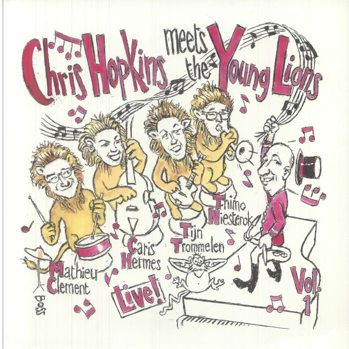 HOPKINS, Chris meets THE YOUNG LIONS - Chris Hopkins Meets The Young Lions: Live Vol 1 vinyl sleeve