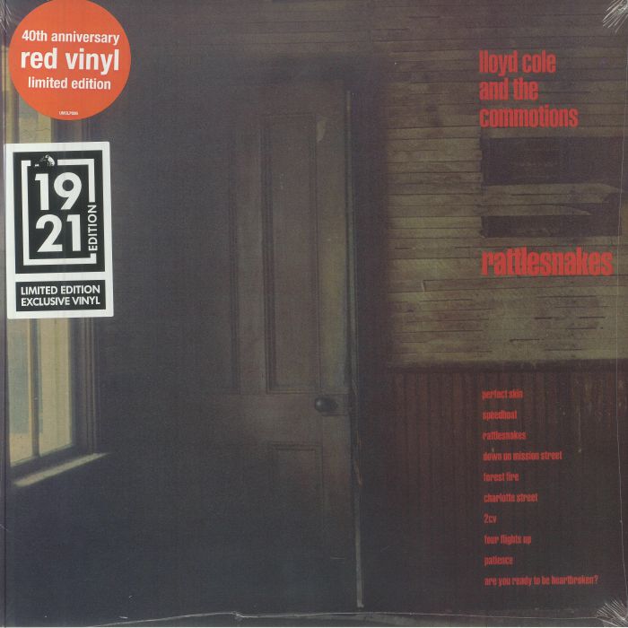 COLE, Lloyd & THE COMMOTIONS - Rattlesnakes (40th Anniversary Edition) vinyl sleeve