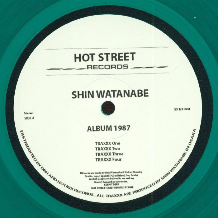 WATANABE, Shin - Album 1987 vinyl sleeve