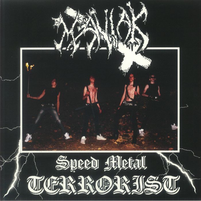 MANIAK - Speed Metal Terrorists vinyl sleeve