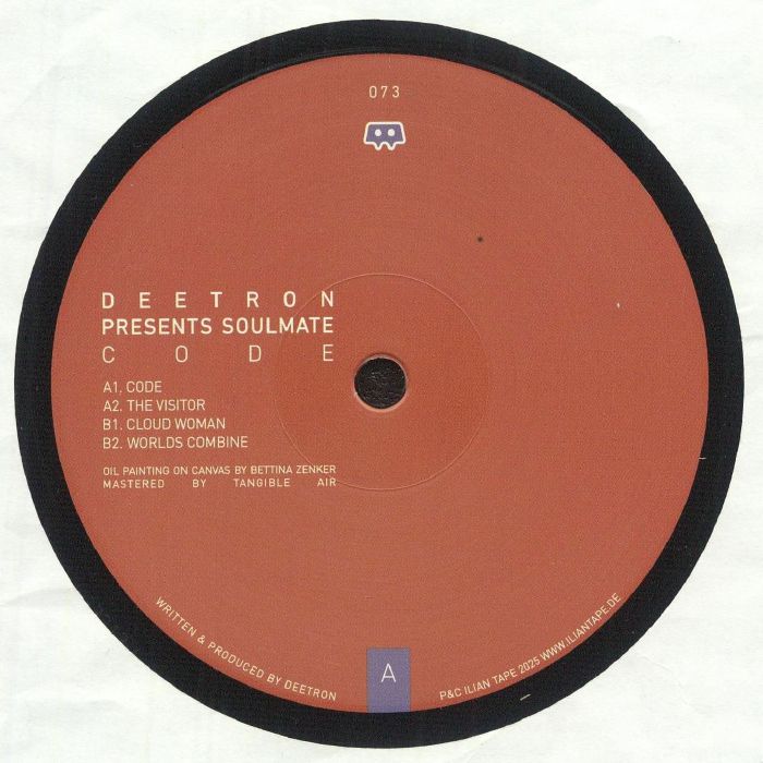 DEETRON presents SOULMATE - Code vinyl sleeve