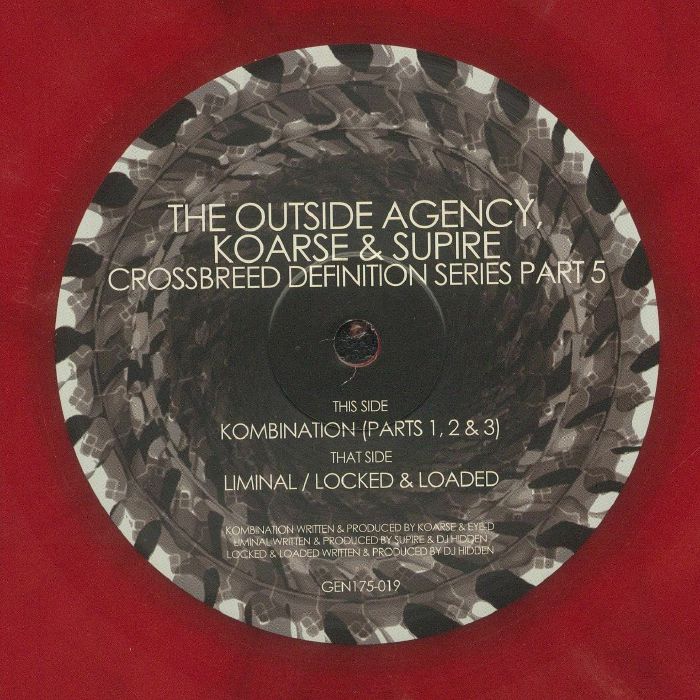 OUTSIDE AGENCY, The/KOARSE/SUPIRE - Crossbreed Definition Series Part 5 vinyl sleeve