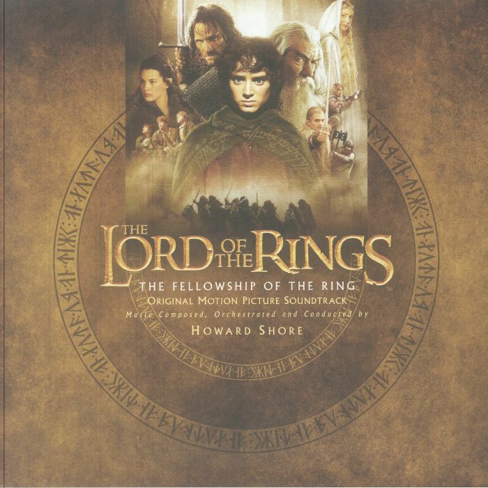 SHORE, Howard - The Lord Of The Rings: The Fellowship Of The Ring (Soundtrack) vinyl sleeve