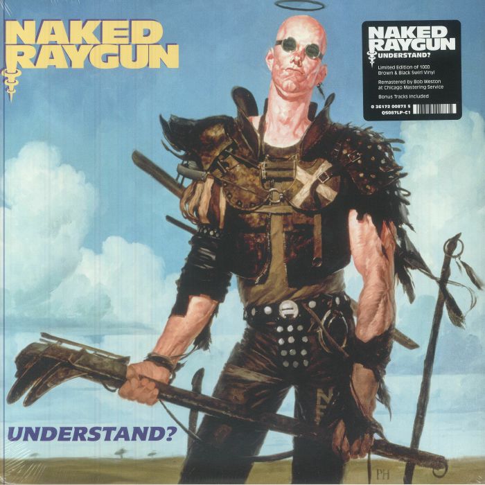 NAKED RAYGUN - Understand? (remastered) vinyl sleeve