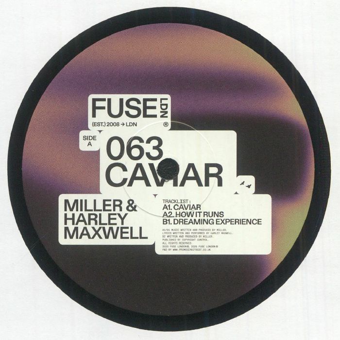 MILLER/HARLEY MAXWELL - Caviar vinyl sleeve