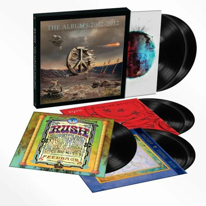 RUSH - The Albums 2002-2012 (Rocktober 2025) vinyl sleeve