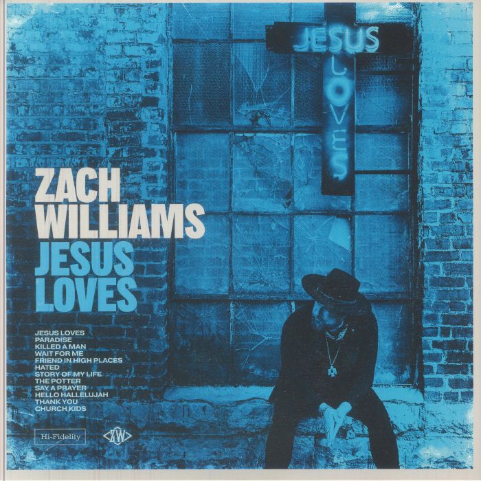WILLIAMS, Zach - Jesus Loves vinyl sleeve