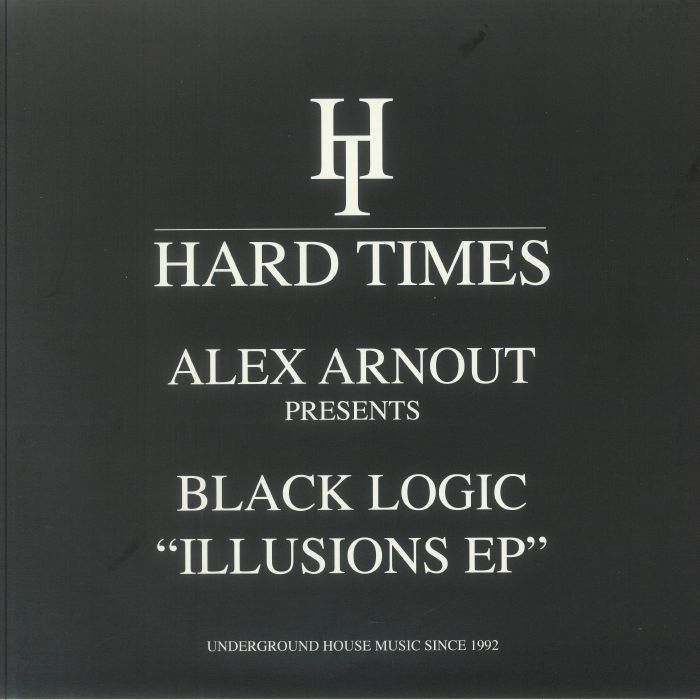 ARNOUT, Alex presents BLACK LOGIC - Illusions EP vinyl sleeve