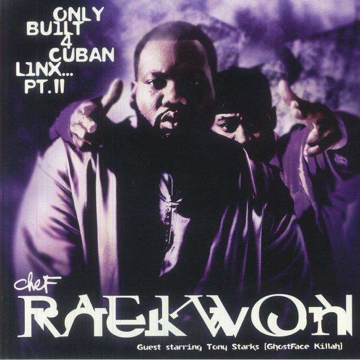 RAEKWON - Only Built 4 Cuban Linx Part II vinyl sleeve