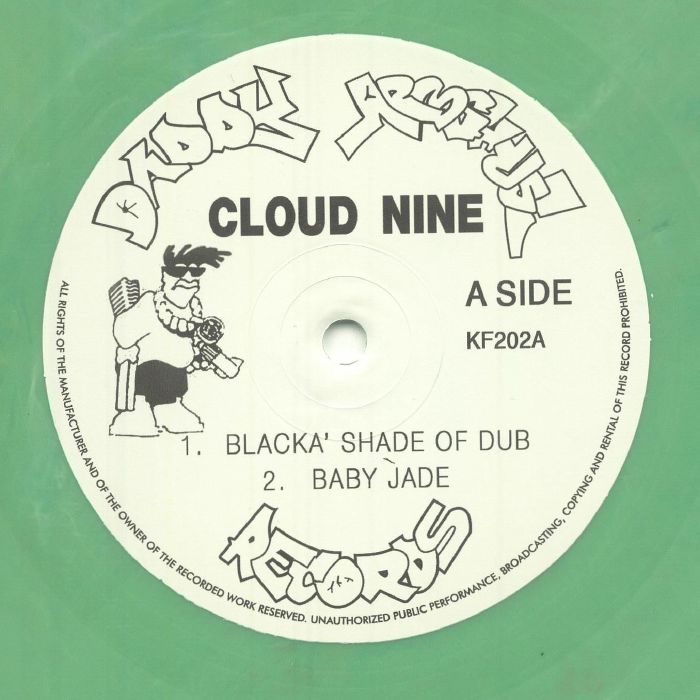 CLOUD NINE aka NOOKIE - Blacka' Shade Of Dub (reissue) vinyl sleeve