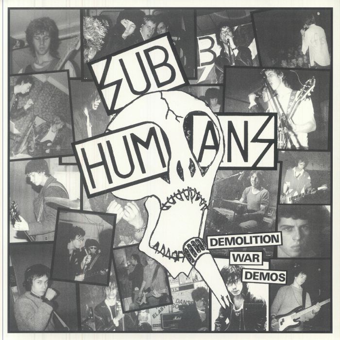 SUBHUMANS - Demolition War Demos vinyl sleeve