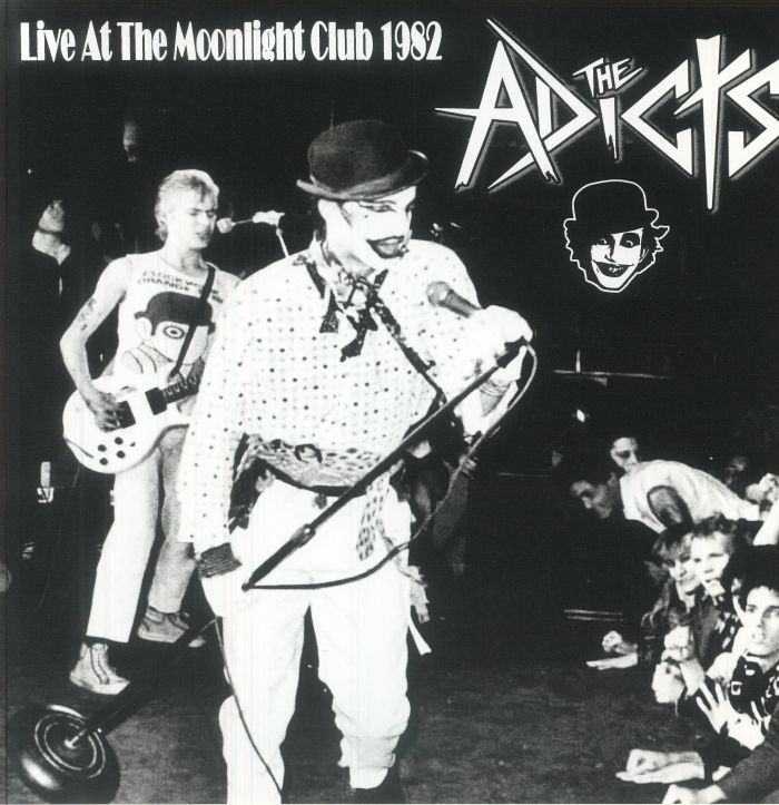 ADICTS, The - Live At The Moonlight Club 1982 vinyl sleeve