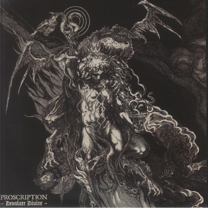 PROSCRIPTION - Desolate Divine vinyl sleeve