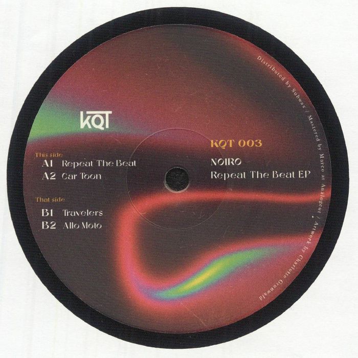 NOIRO - Repeat The Beat EP vinyl sleeve