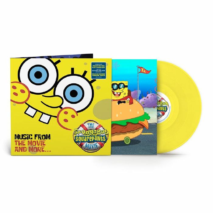 VARIOUS - The Spongebob Squarepants Movie (Soundtrack) (reissue) vinyl sleeve