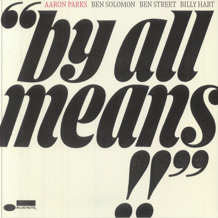 PARKS, Aaron - By All Means vinyl sleeve
