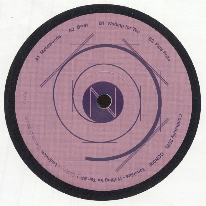 TONCHIUS - Waiting For Tee EP vinyl sleeve