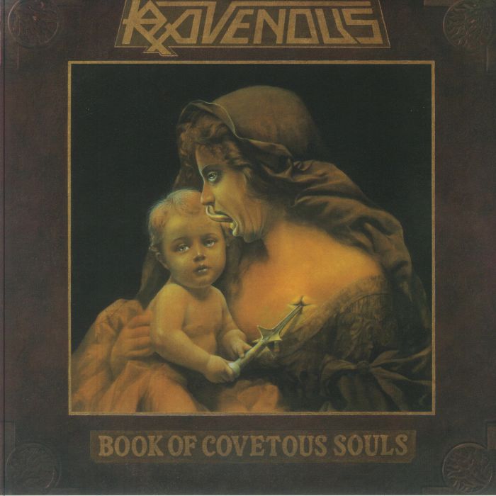 RAVENOUS - Book Of Covetous Souls (reissue) vinyl sleeve