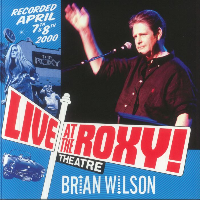 WILSON, Brian - Live At The Roxy Theatre vinyl sleeve