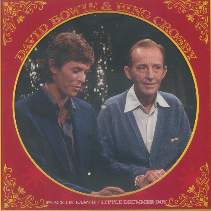 CROSBY, Bing/DAVID BOWIE - Peace On Earth (reissue) vinyl sleeve