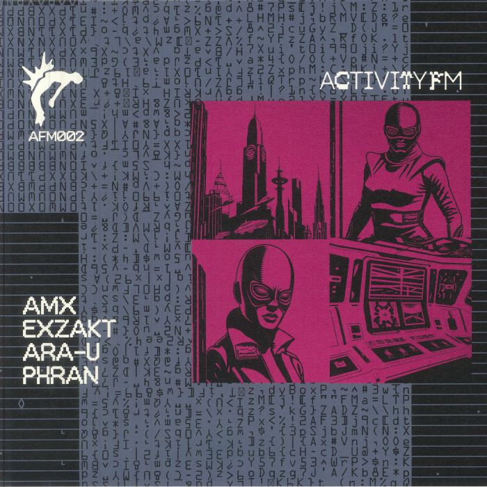AMX/EXZAKT/ARA U/PHRAN - AFM 002 vinyl sleeve