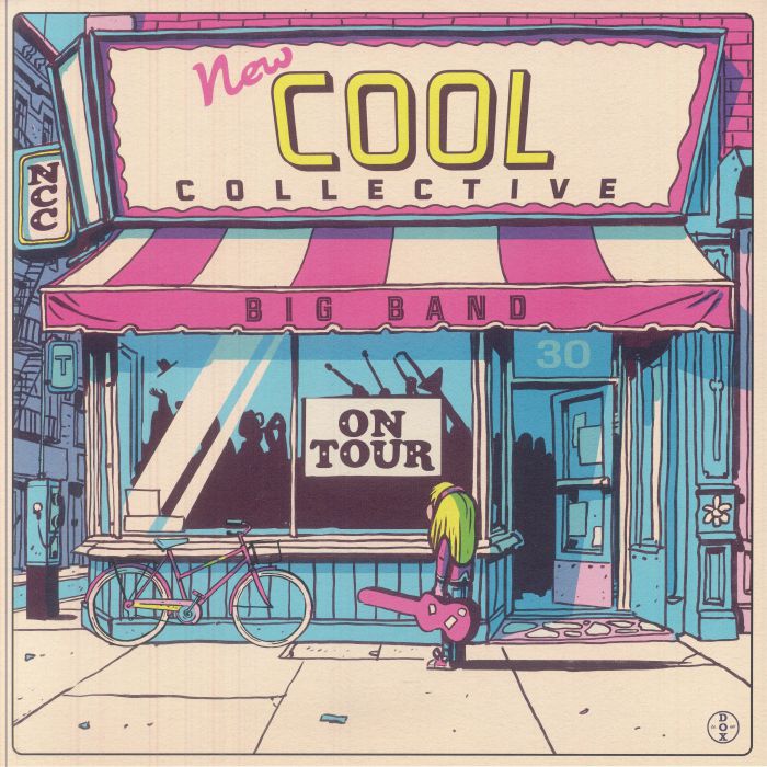 NEW COOL COLLECTIVE BIG BAND - On Tour vinyl sleeve
