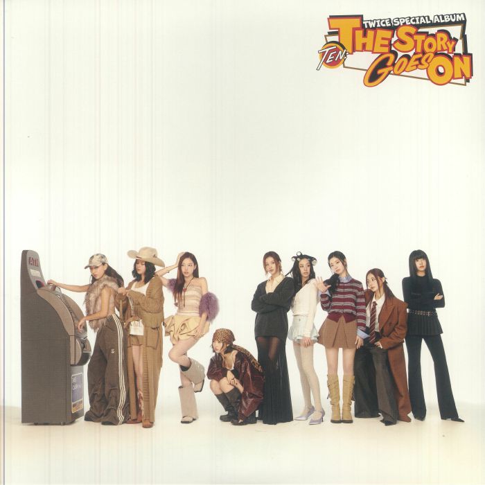 TWICE - Ten: The Story Goes On vinyl sleeve