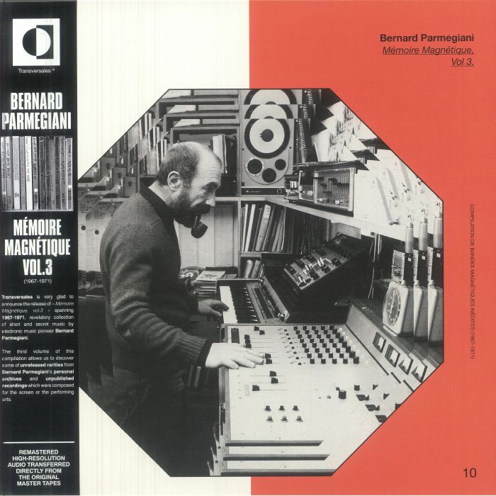 PARMEGIANI, Bernard - Memoire Magnetiqe Vol 3 (ermastered) vinyl sleeve
