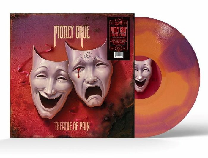 MOTLEY CRUE - Theatre Of Pain (40th Anniversary Edition) vinyl sleeve