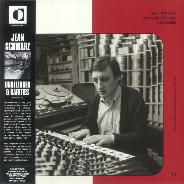 SCHWARZ, Jean - Unreleased & Rarities: 1972-2002 (remastered) vinyl sleeve