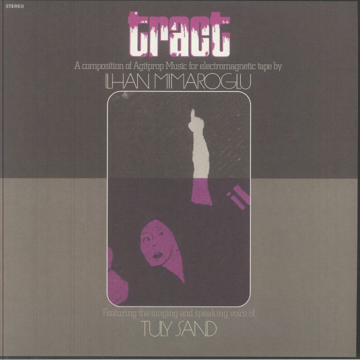 MIMAROGLU, Ilhan - Tract: A Composition Of Agitprop Music For Electromagnetic Tape vinyl sleeve