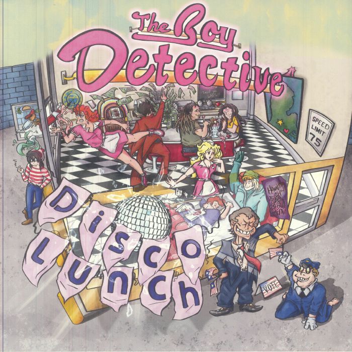 BOY DETECTIVE, The - Disco Lunch vinyl sleeve