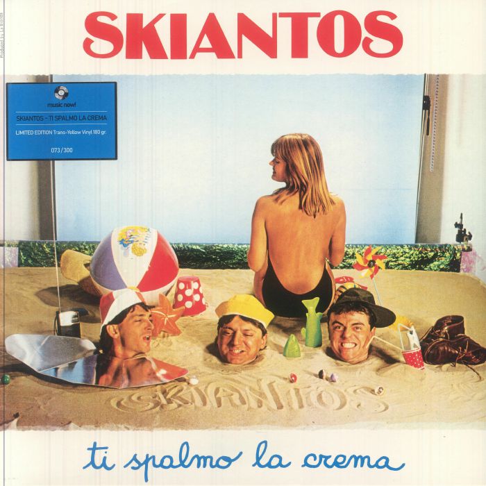 SKIANTOS - Ti Spalmo La Crema (reissue) vinyl sleeve