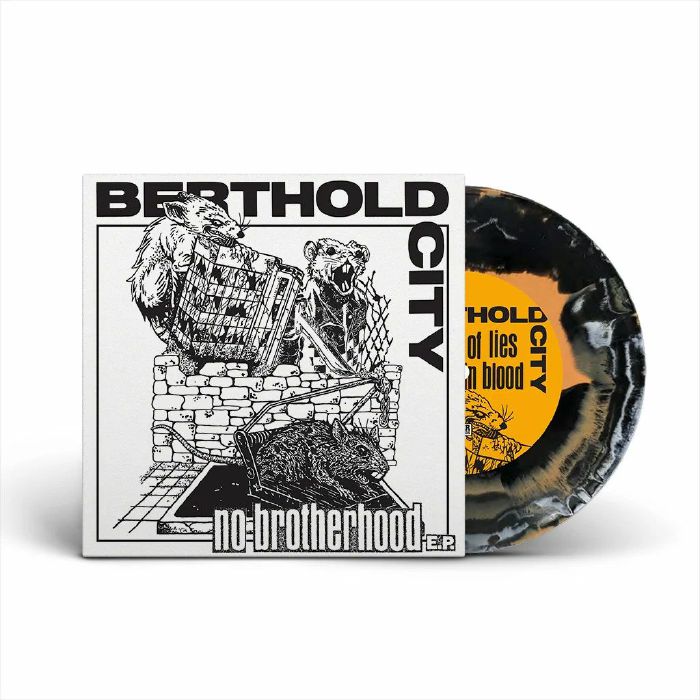 BERTHOLD CITY - No Brotherhood vinyl sleeve