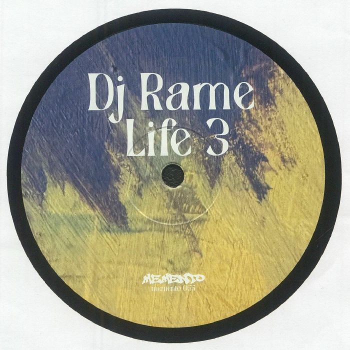 DJ RAME - Life 3 vinyl sleeve