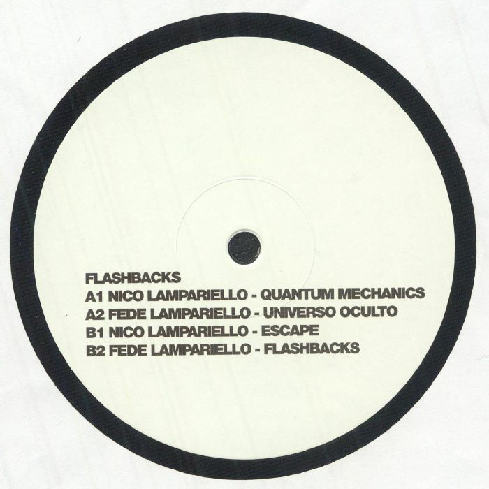 LAMPARIELLO, Nico/FEDE LAMPARIELLO - Flashbacks vinyl sleeve