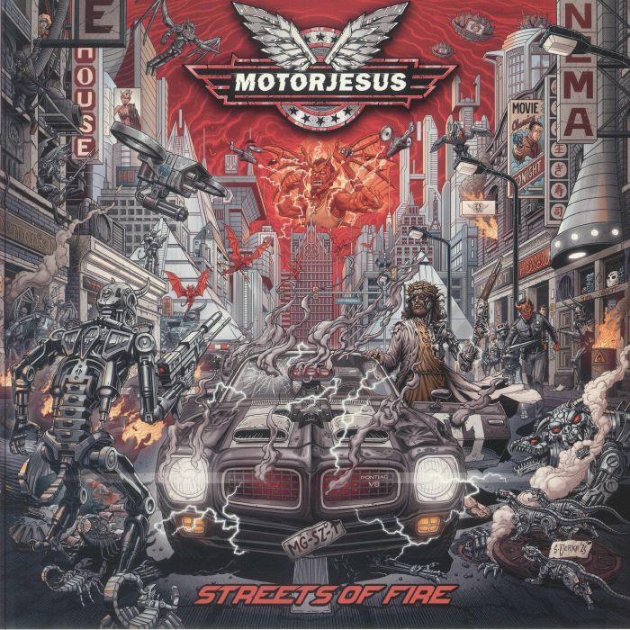 MOTORJESUS - Streets Of Fire (Tour Edition) vinyl sleeve