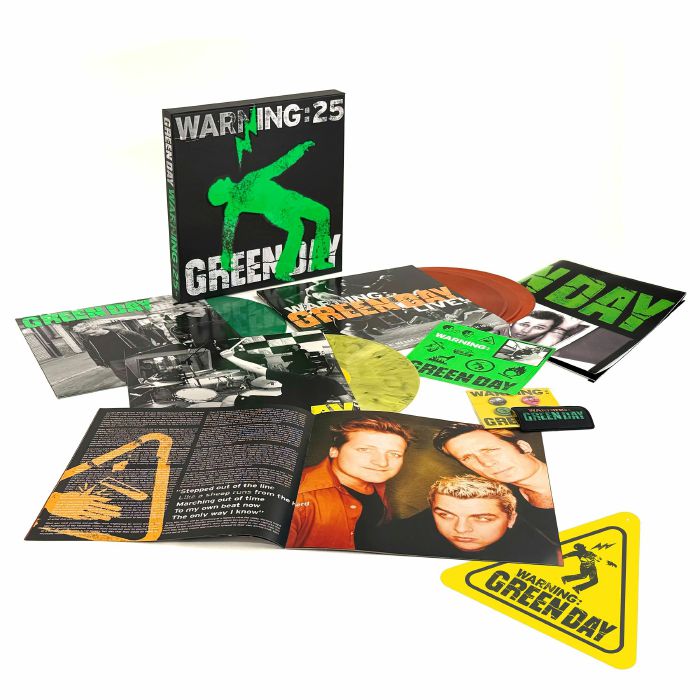 GREEN DAY - Warning (25th Anniversary Edition) vinyl sleeve