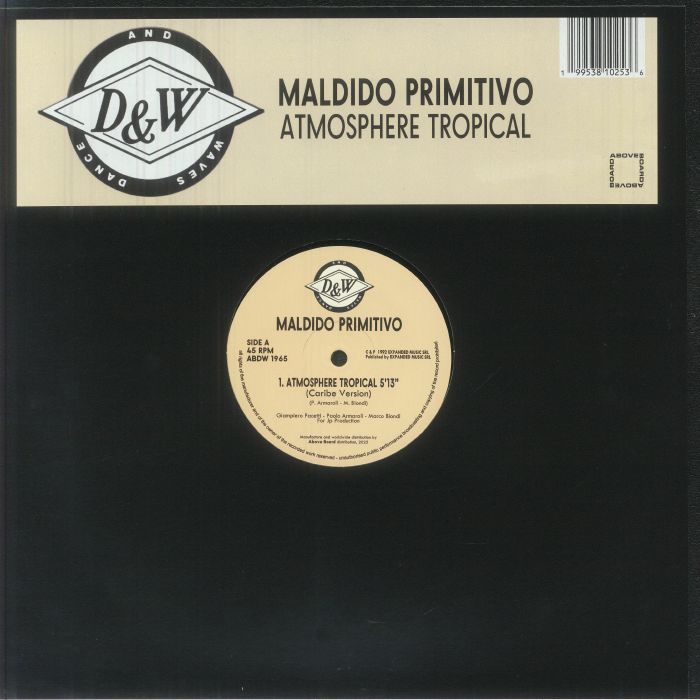 MALDIDO PRIMITIVO - Atmosphere Tropical vinyl sleeve