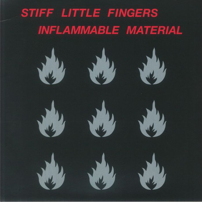 STIFF LITTLE FINGERS - Inflammable Material (remastered) vinyl sleeve