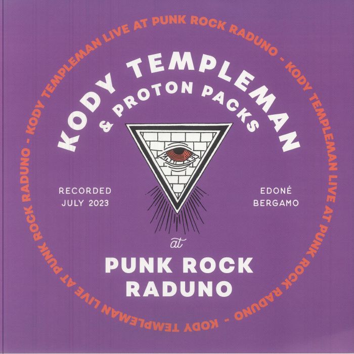 TEMPLEMAN, Kody/PROTON PACKS - Live At Punk Rock Raduno vinyl sleeve