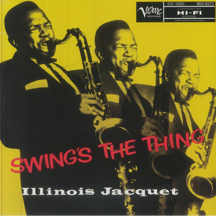 ILLINOIS JACQUET - Swing's The Thing (Acoustic Sounds Series) vinyl sleeve