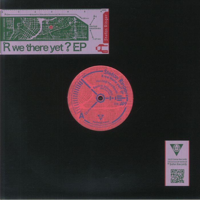 RINGER, Stefan/TAKURO HIGUCHI - R We There Yet? EP vinyl sleeve