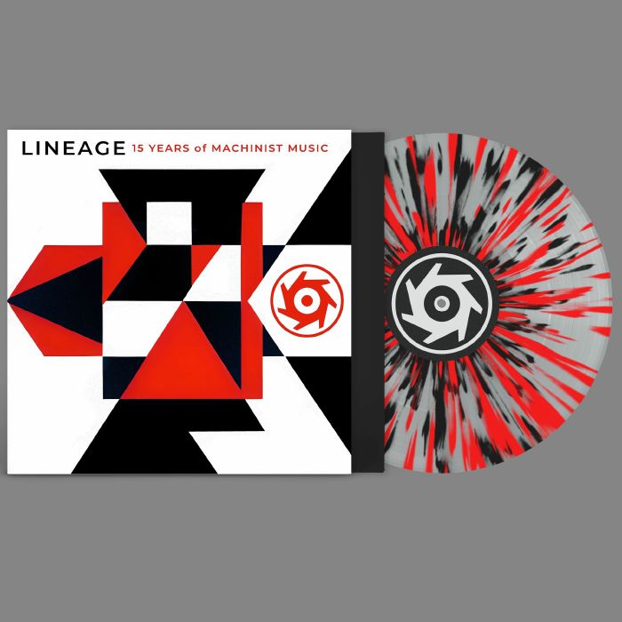 DJ TRACE/HYPERFOCUS/CYBIN/JOHN ROLODEX/CONRAD SUBS - Lineage: 15 Years Of Machinist Music vinyl sleeve