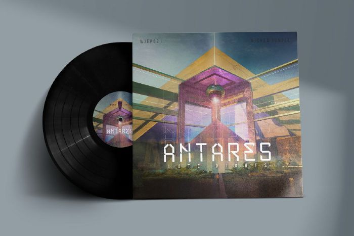 ANTARES - Late Nights EP vinyl sleeve